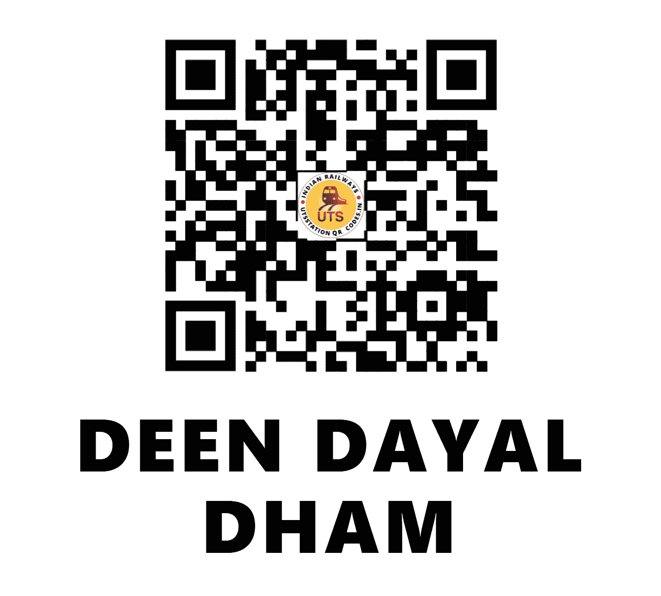 UTS QR Code for DEEN DAYAL DHAM - DDDM - NC (UTTAR PRADESH)